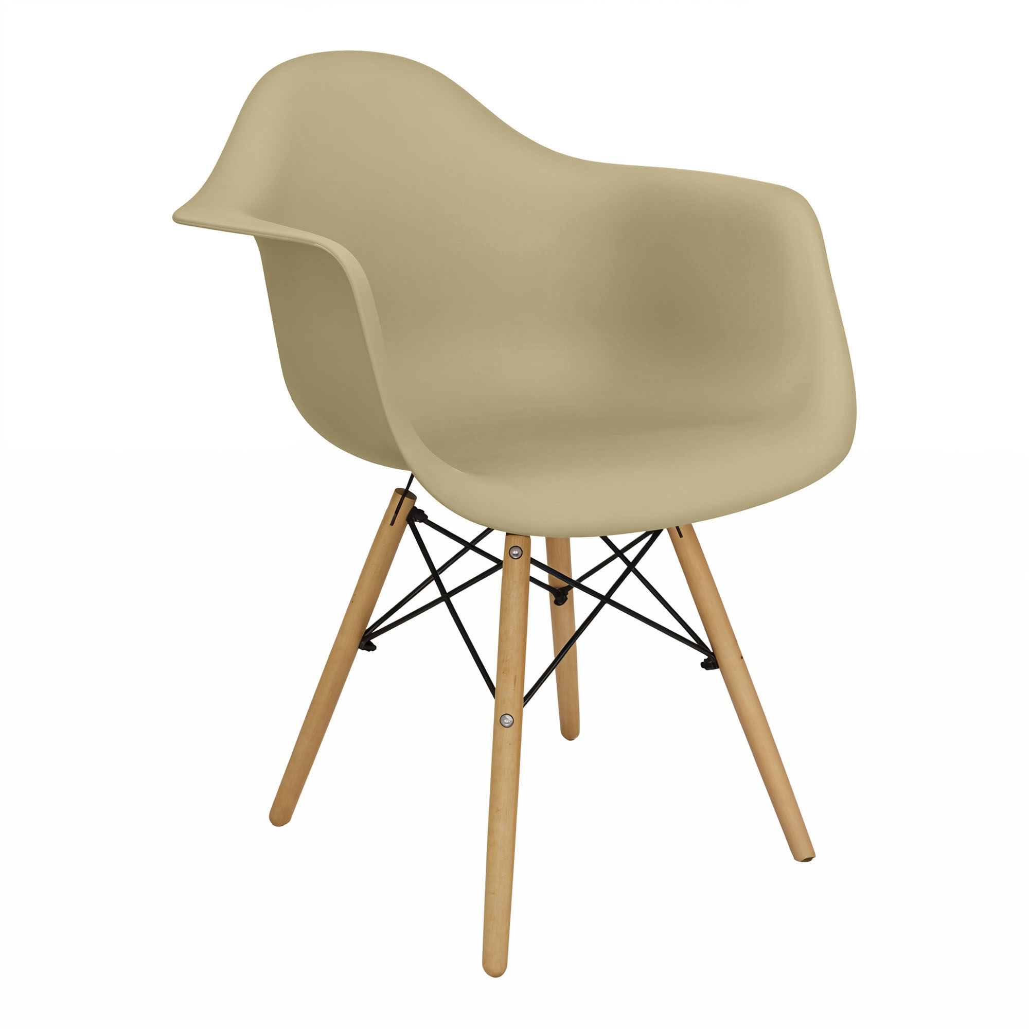 Eames com Braço Bege - 1