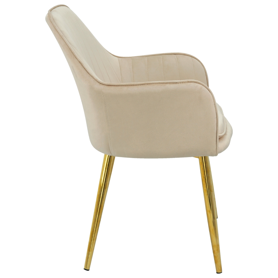 Lines pés dourado - Bege 02_Prancheta 1