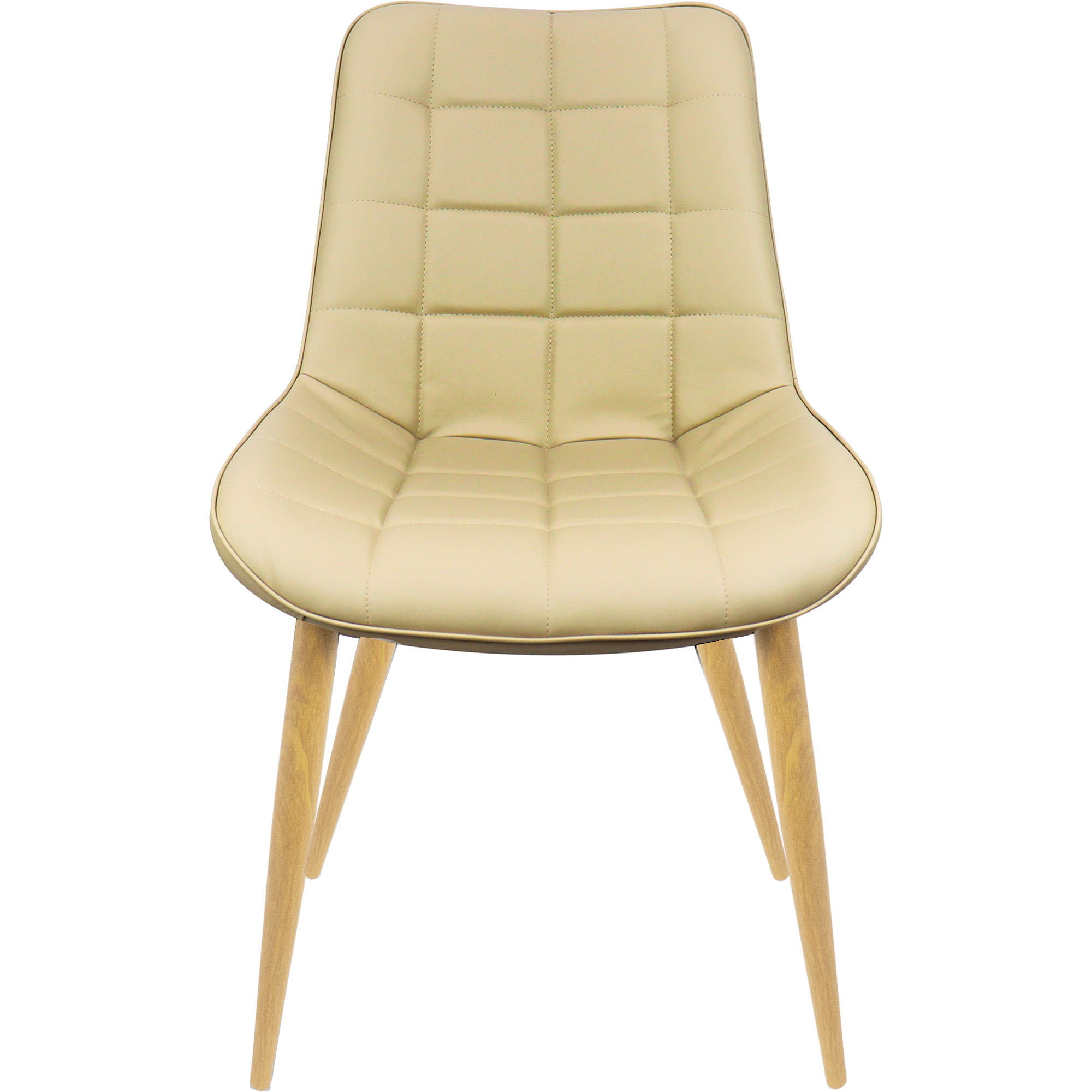 Cadeira Romana Pés de Madeira (Nude) - 3